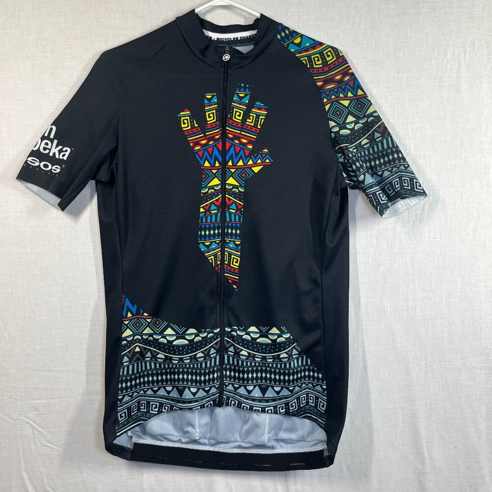 Assos Qhubeka 2024 XXL Jersey Limited Edition Mens Cycling Black